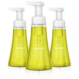 3 Pack Method Foaming Hand Soap, Lemon Mint