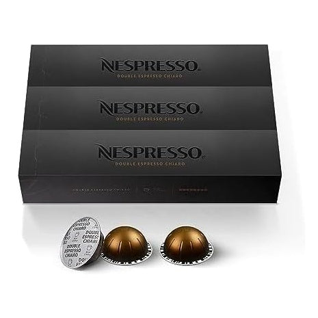 60 Nespresso VertuoLine Double Espresso Chiaro