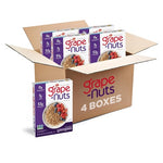 4 Boxes Post Grape Nuts Original Breakfast Cereal