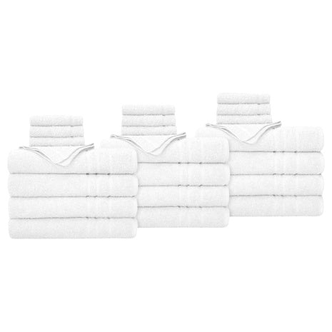 24-Piece True Hue Bath Towel Set