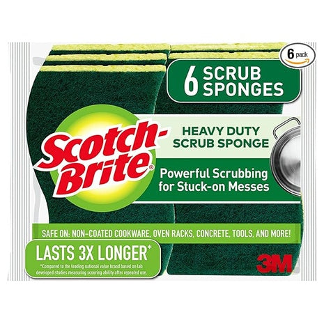 36 Scotch-Brite Heavy Duty Scrub Sponges