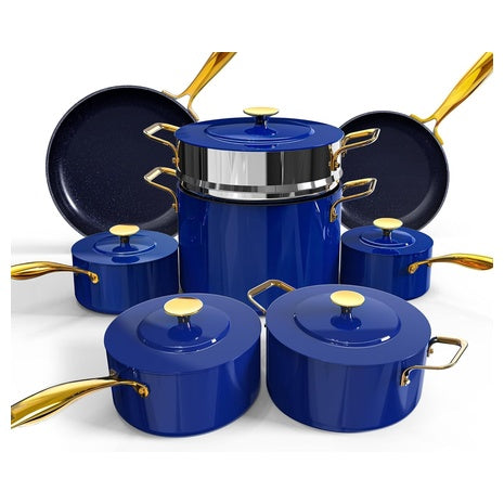 13-Piece Nuwave Lux LE Ceramic Nonstick Cookware Set