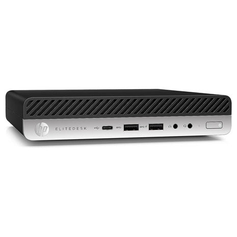 HP EliteDesk 800 G4 Mini Desktop (i5-8500T / 16GB RAM / 256GB SSD) [Refurbished - Excellent]