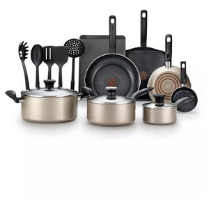 16-Piece T-Fal Culinaire Nonstick Aluminum Cookware Set