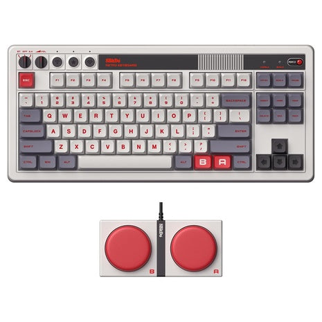 8BitDo Retro Wired / Wireless Mechanical Keyboard W/ Dual Super Buttons