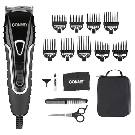 Conair Barbershop Professional No-Slip Grip Haircut Kit