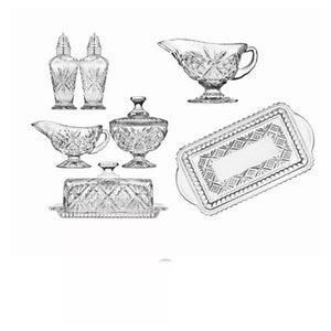 Godinger Dublin Crystal Hostess 6 Piece Set