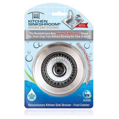 SinkShroom Stainless Steel Clog-Free Sink Strainer
