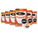 60 Dunkin Midnight Dark Roast K-Cup Coffee Pods