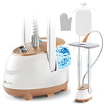 Standing Garment Steamer with Double Rod