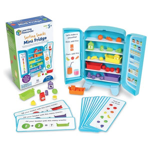 Learning Resources Sorting Snacks Mini Fridge Set
