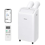 Hisense 8000 BTU DOE Smart Portable Air Conditioner Dual Hose W/ Inverter [Certified Refurb]