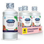 4 Bottles Strawberry Smash Zero Sugar Electrolyte Water
