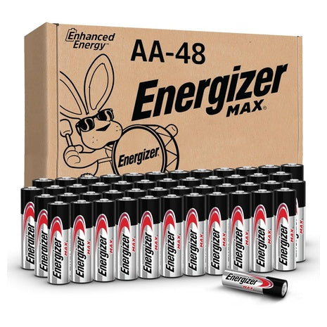 48 Energizer MAX AA Batteries