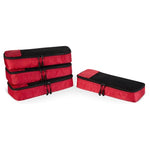 4-Piece Amazon Basics Packing Travel Organizer Slim Cubes Set