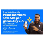 Amazon Prime Members: Save 50¢ Per Gallon at BP & Amoco Gas Stations