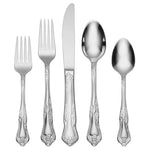 45-Piece Oneida Azalea Stainless Steel Flatware Set