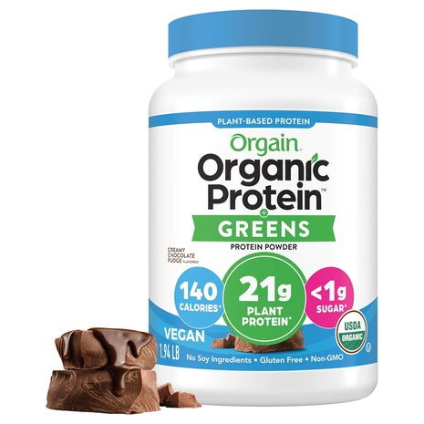 Orgain Organic Vegan Greens Protein Powder (1.94lbs)