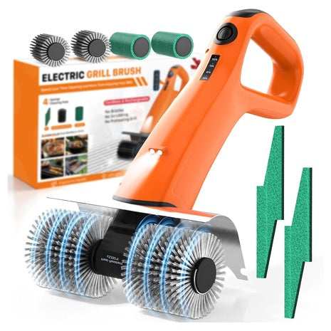 Electric Grill Brush Bristle Free BBQ Grill Brush For Outdoor