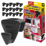 18-Pack Triangle Hanger Hooks