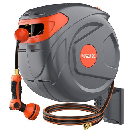100-Feet NEO-TEC Retractable Garden Hose Reel