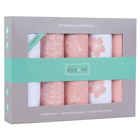 5 Ely's & Co. Baby Burp Cloths