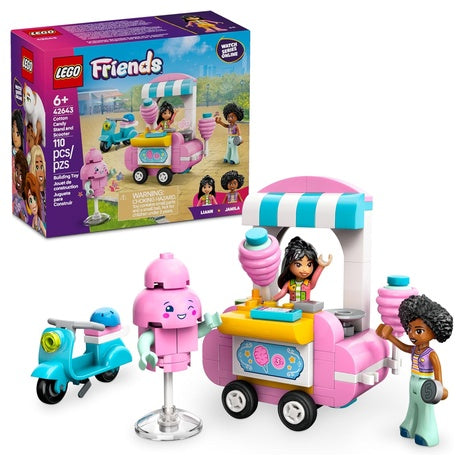 LEGO Friends Cotton Candy Stand And Scooter Building Set