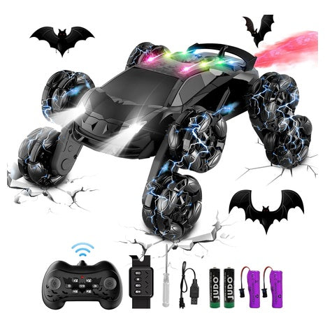 8WD Remote Control Car with Spray & Lights