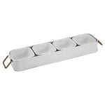 Better Homes & Gardens Galvanized Rectangle Condiment Tray