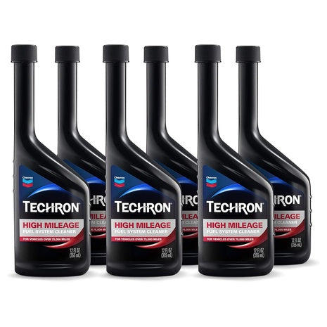 6-Pack 12oz Chevron Techron High Mileage Fuel System Cleaner