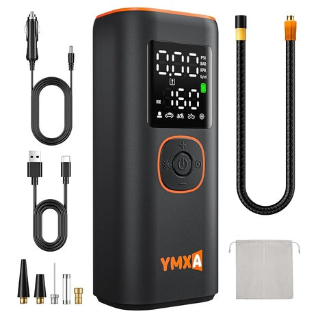 5X Faster 160 PSI Portable Tire Inflator For Car