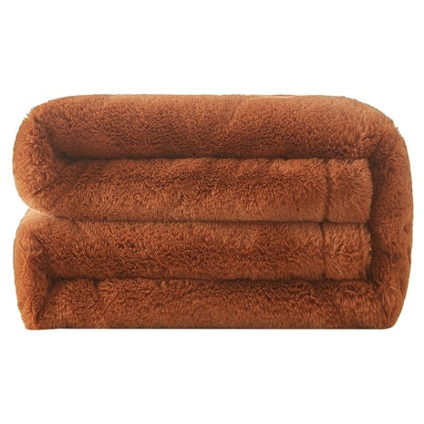 Faux Fur Throw Blanket