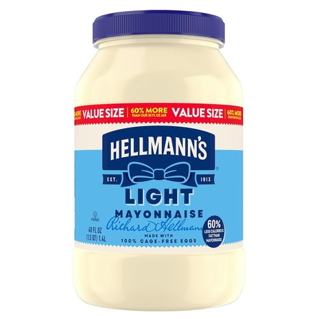 Hellmann's Light Mayonnaise (48oz)