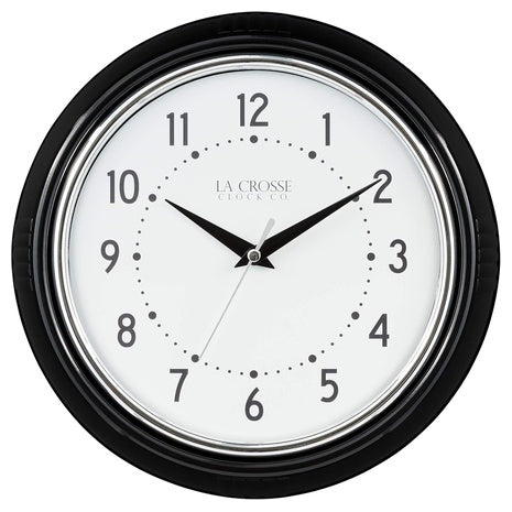LaCrosse 9.5″ Diner Quartz Wall Clock