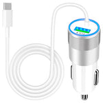 75W Car Charger with 6 Ft USB-C Cable