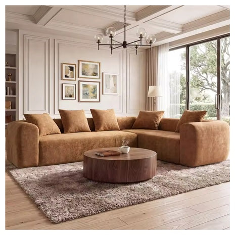 Curved 106" Boneless Cloud Couch