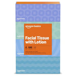 4 Boxes Amazon Basics Facial Tissue