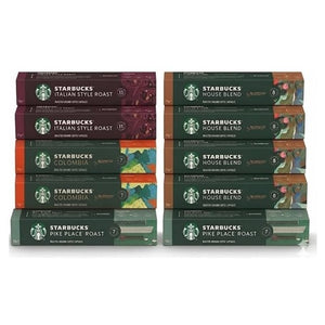 100 Starbucks by Nespresso Espresso Variety Pack