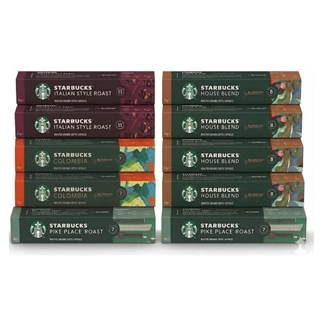 100 Starbucks by Nespresso Espresso Variety Pack