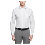 Van Heusen Men's Regular Fit Poplin Solid Dress Shirt