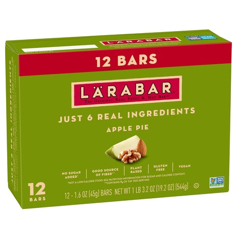 12 Larabar Apple Pie Fruit & Nut Bars
