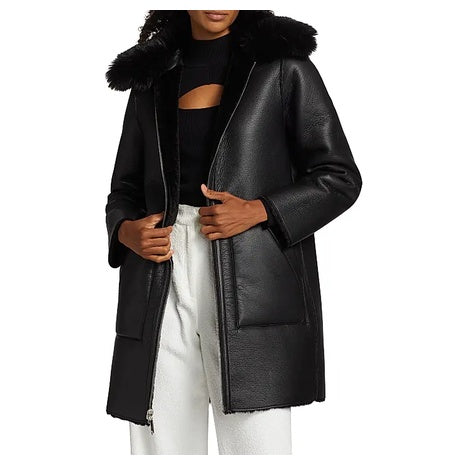 Reversible Faux Fur Coat