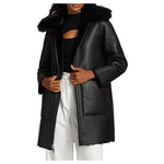 Reversible Faux Fur Coat