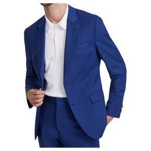 HUGO by Hugo Boss Men's Modern-Fit Solid Wool Blend Suit Jacket