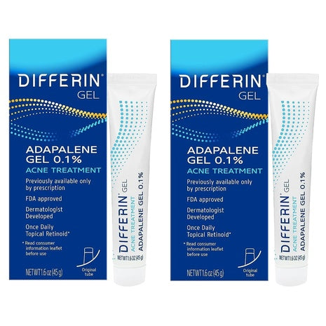 2 Differin Acne Treatment Gels
