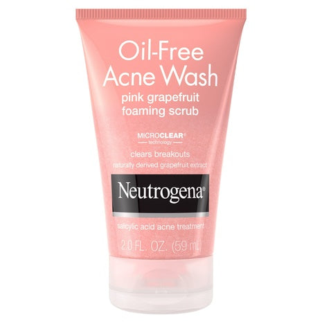 Neutrogena Pink Grapefruit Acne Face Scrub + $3.50 Walmart Cash