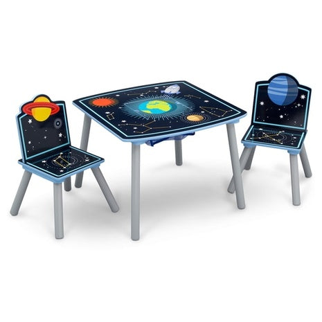 Space Adventures Kids Wood Table and Chair Set