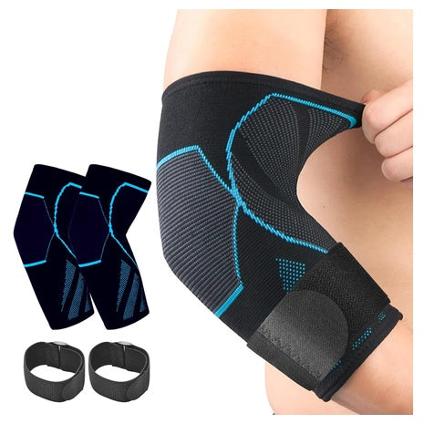 2 Arm & Elbow Compression Sleeves