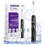 Electric Toothbrush with 6 Replacement Heads