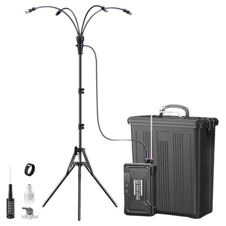 SprzAir Portable 4 Gallon Misting System With 33ft Hose